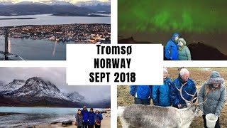 TROMSØ NORWAY VLOG  NOV 2018 [upl. by Cheri]