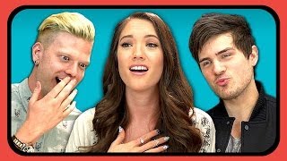 YOUTUBERS REACT TO FIRST KISS [upl. by Henriha]