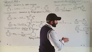 Reactions of phenols halogenation hydrogenation reaction with aldehyde  ch11  12th class chem [upl. by Ailet186]