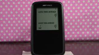 Airthings Battery Operated Digital Radon Detector Model 2350 [upl. by Luelle]