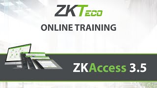 ZKAccess 35  Training [upl. by Biddie]