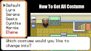 How to Get Every Costume in Pokemon Radical Red 41 [upl. by Pawsner]