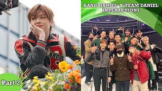 Kang Daniel X Team Daniel Interactions  Part 2 WDBZ Auspicious Crew CODE88 [upl. by Analahs]