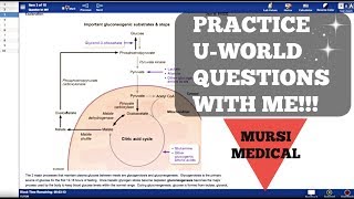 PRACTICE STEP 1 UWORLD QUESTIONS WITH ME [upl. by Nichani830]