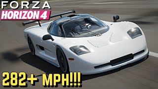 Forza Horizon 4 Tuning  Mosler MT900S Top Speed 473 kmh Build amp PR Stunts Tune [upl. by Leifer]