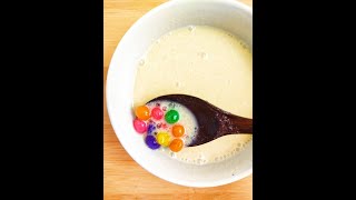 Glutinous rice flour dessert 🌈glutinousriceball glutinuousriceballdessert asiandessert [upl. by Claman]