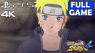 Naruto Shippuden Ultimate Ninja Storm 4 PS5 4K Walkthrough Gameplay PART 1 FULL GAME No Commentary [upl. by Emilee]