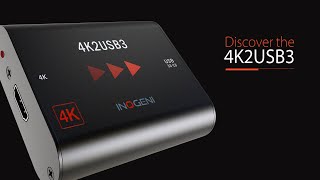 INOGENI 4K2USB3 4K HDMI to USB 30 Capture Device Also Enabling BYOM on Cisco Webex Room Series [upl. by Oric]