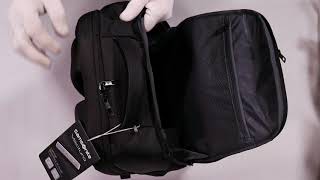 Unboxing VECTURA LAPTOP BACKPACK M 15 quot16quot BLACK hands on review [upl. by Sugirdor]