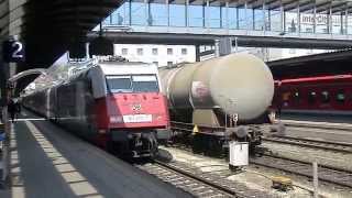 101 070 Werbelok quotAdler Mannheimquot Ausfahrt mit IC  guter Anfahrsound [upl. by Raffaello801]