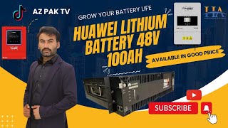 Lithium iron Huawei Lithium 48V 100AH battery [upl. by Dean539]