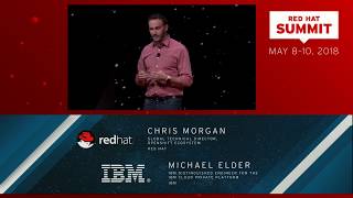 Matt Hicks at Red Hat Summit 2018 Strength of the partner ecosystem [upl. by Odnalref694]