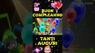 Buon Compleanno 🎁 Happy Birthday 🎁🥳 Tanti Auguri 🥳 birthday compleanno auguri [upl. by Bowman584]