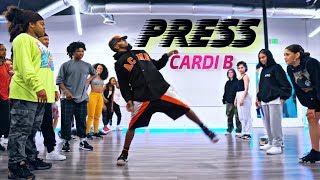 Cardi B  Press  Robert Green Choreography [upl. by Hanikahs]