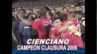 Cienciano 2  1 Universitario  Campeón Clausura 2006 [upl. by Koenraad]