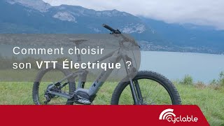 Comment choisir son VTT Electrique [upl. by Electra]