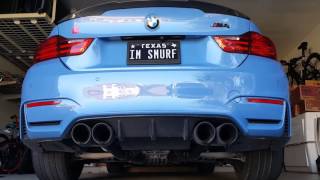 BMW M4 Remus Exhaust and Autowerke mid pipes cold start [upl. by Tess]