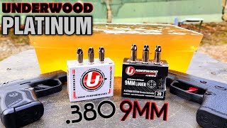 Underwood Extreme Defender Platinum 380ACP amp 9MM 68gr Ballistic Gel Test amp Review [upl. by Blanchette]