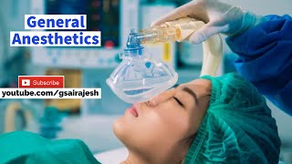 General Anesthetics Pharmacology   Etomidate Propofol Methohexitone Halothane [upl. by Tessie]