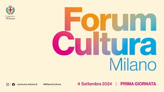 Forum Cultura 2024 – prima giornata [upl. by Behm]