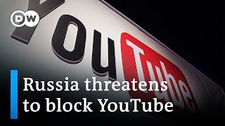 YouTube shuts German channels of Russias RT  DW News [upl. by Belayneh]