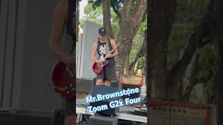 Zoom G2x Four em linha MrBrownstone [upl. by Eimmak17]