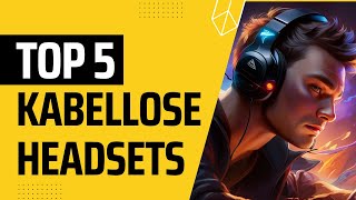 TOP 5 kabellose Gaming Headsets für PS5 XBOX PC  Wireless Gaming Headset Test 2024 [upl. by Anitrebla82]