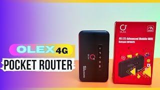 OLAX MF6875 4G LTE 300Mbps Advanced Mobile Wi Fi Hotspot Router With LAN Port [upl. by Southworth878]