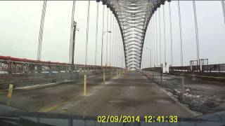 Bayonne Bridge  Staten Island to Bayonne  Enjoy the Ride [upl. by Larrie231]