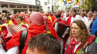 Padstow mayday Old oss parade [upl. by Llerut]