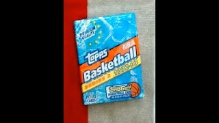 SOMEONE STOLE MY GOLD Having fun with a 199293 Topps Basketball Series 2 pack [upl. by Finny]