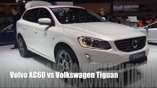 Volvo XC60 2016 vs Volkswagen Tiguan 2016 [upl. by Trotta]