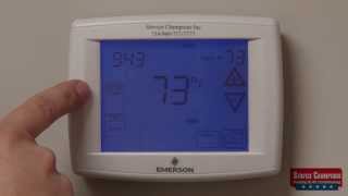 Emerson Thermostat 1F95 Service Champions [upl. by Selia436]