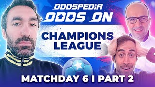 Odds On Champions League Predictions 202324 Matchday 6 Wed Best Football Betting Tips [upl. by Artkele687]