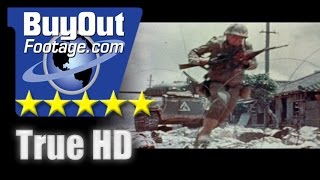 HD Historic Stock Footage WWII Color Battle of Okinawa US Troops on Japanese Soil 1945 [upl. by Ladnyc]