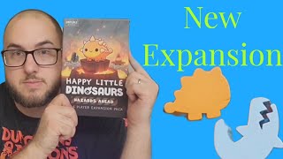 Happy Little Dinosaurs  Hazards Ahead Expansion  How to Play  Unstable Games [upl. by Sanyu]