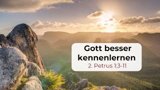 Gott besser kennenlernen  Pr Ben Dyck 03 November 2024 [upl. by Sherry895]