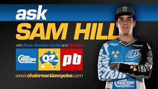 Sam HillPinkbike hangout at CRC OZtober [upl. by Gothard]