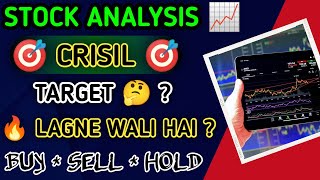 CRISIL Share Latest News Today  CRISIL Stock Analysis  CRISIL Share Target  CRISIL Share Analysis [upl. by Yasdnyl]