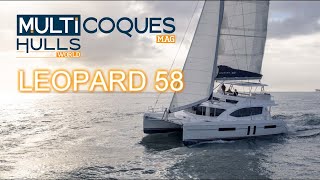 Leopard 58 Catamaran  Boat Review teaser  Multihulls World  Multicoques Mag [upl. by Eemyaj132]