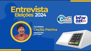 Transmissão ao vivo da Rádio Caraiba  Entrevista com Cecília Petrina  Itiúba  27092024 [upl. by Sotnas]