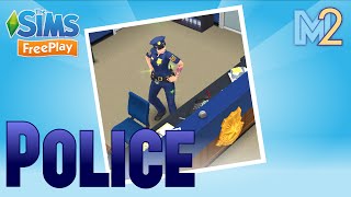 Sims FreePlay  Police Career Tutorial [upl. by Ydisahc]