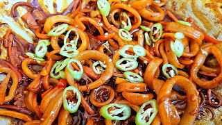 Masarap na luto sa Pusit Squid Rings Gochujang [upl. by Cornwall]