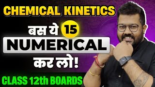 Class 12 Chemistry Boards 2024  Important Numerical of Chemical Kinetics  Bharat Panchal [upl. by Atinnod]