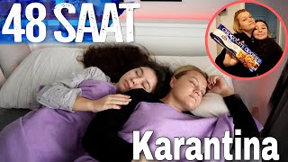 48 SAATLİK KARANTİNA VLOG  PART1 [upl. by Wickham]