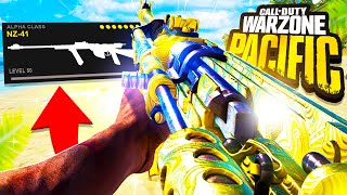 THIS NO RECOIL NZ41 IS SO UNDERRATED WARZONE PACIFIC Best NZ41 Class Setup [upl. by Enilarac]