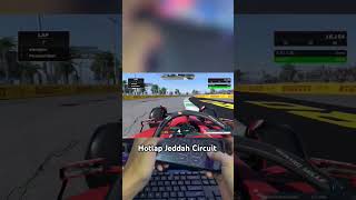 Hotlap In Jeddah Circuit with ferari f1 formula1game formulaone simracing f1gameplay [upl. by Archle]