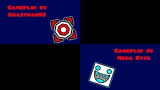 Geometry Dash  Unnerfed Phobos VS Nerfed Phobos Comparision [upl. by Piotr]