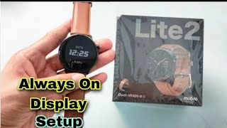 Mibro Lite 2 Smartwatch Always On Display  Tech With Babor [upl. by Nivanod]