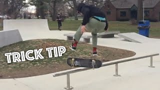 How to Kickflip Front Board trick tip [upl. by Tegirb350]